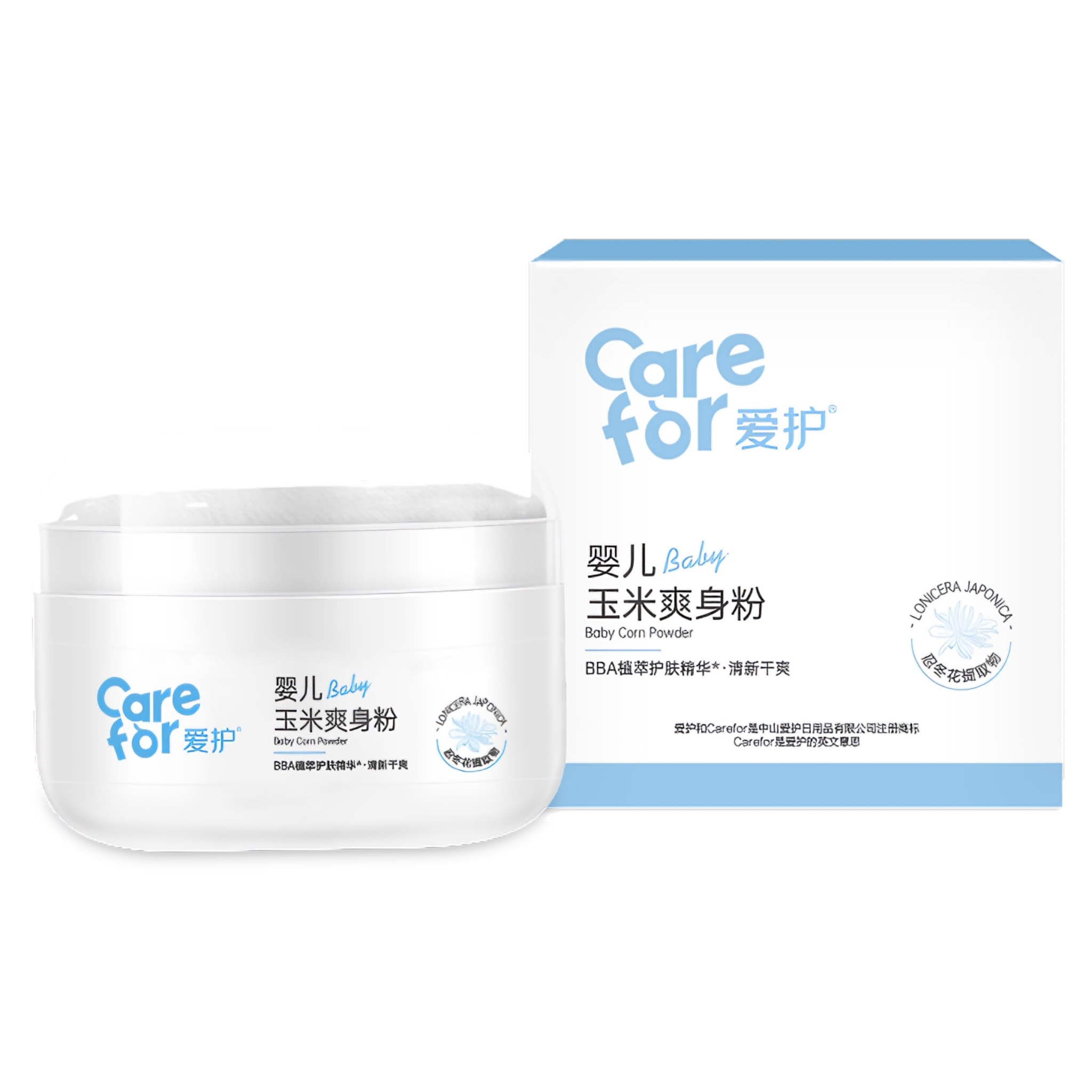 愛護(hù)嬰兒玉米爽身粉100g